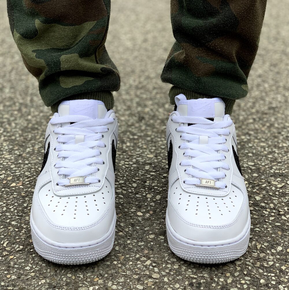 nike air force glitter swoosh