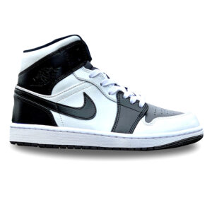 Nike Jordan 1 Custom Black & White Total