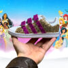 Adidas Superstar Personalizzate Bambino Glitter Oro & Fuxia Princess