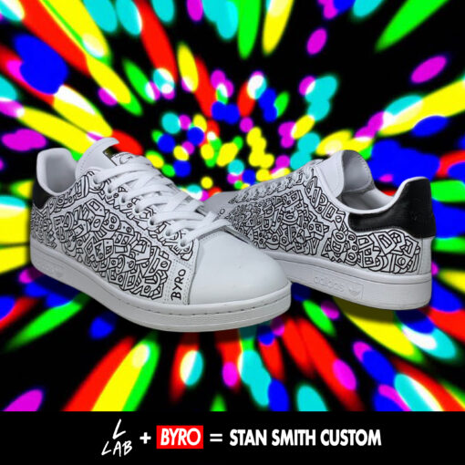 Adidas Stan Smith Personalizzate Byro Art Collection - Margot
