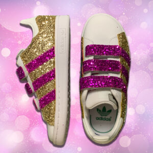 Adidas Superstar Custom Kids Princess LLAB scarpe personalizzate