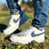 Nike Air Force One Custom Kids Jeans & Camouflage