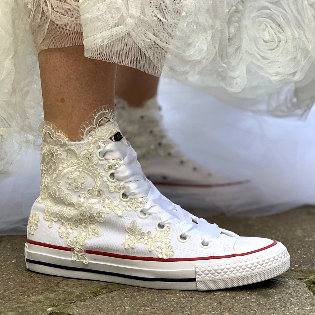 Scarpe Calzature uomo Scarpe da ginnastica Scarpe da ginnastica alte Scarpe personalizzate wedding bride to be 