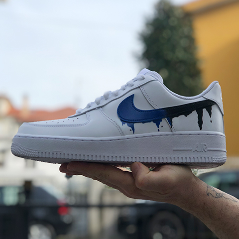 Air force bicolore top