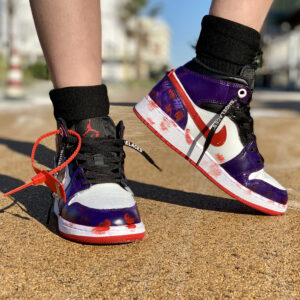 Nike Jordan 1 Custom Gotham City