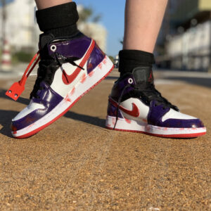 Nike Jordan 1 Custom Gotham City