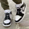 Nike Jordan 1 Custom Swoosh Bandana & Lacci Neri