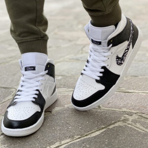 Nike Jordan 1 Custom Swoosh Bandana Nera