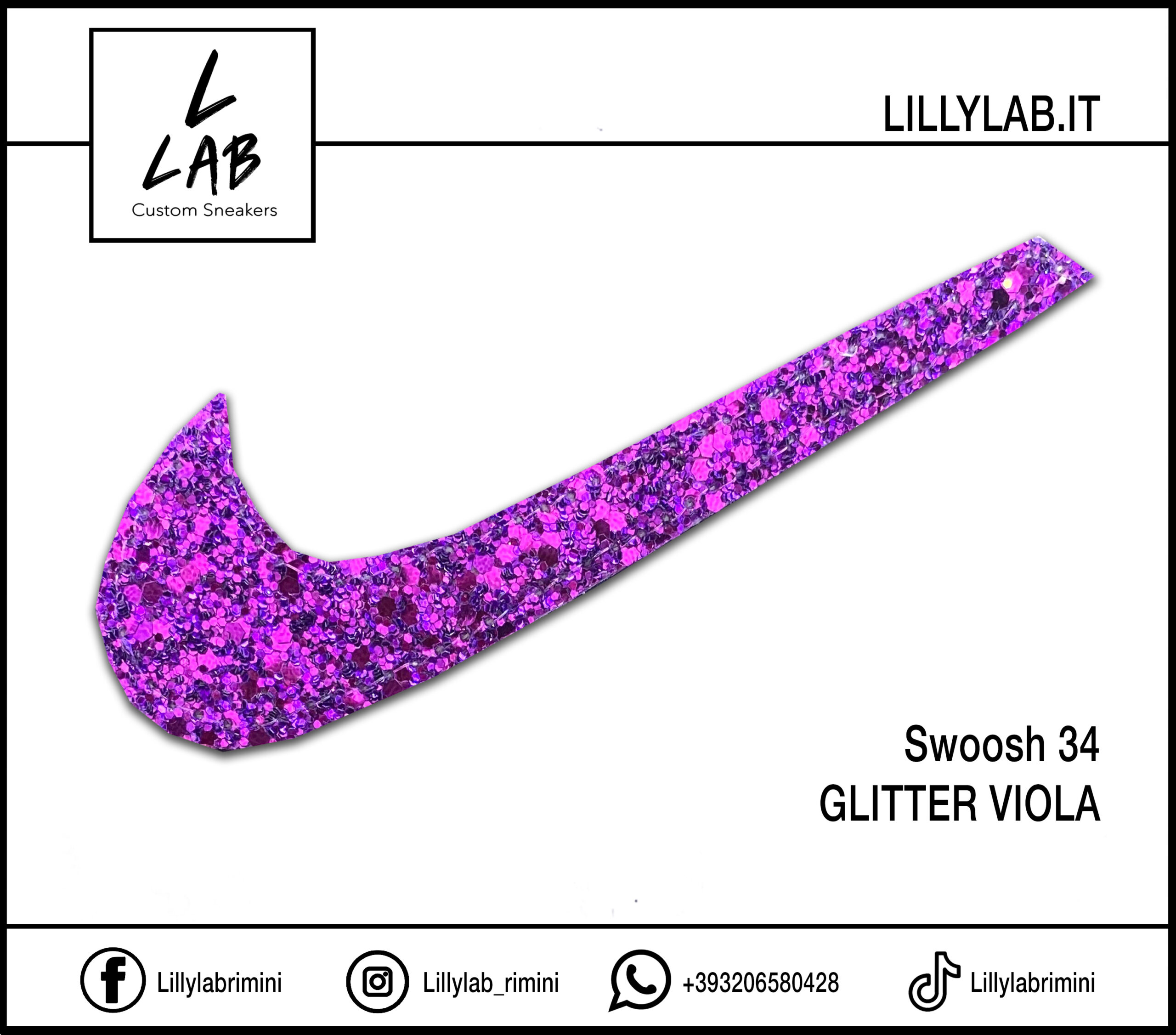 SWOOSH 34 - Glitter Viola