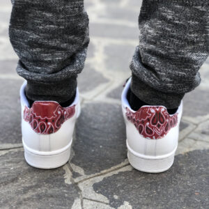 Adidas Superstar Personalizzate Bandana Rossa