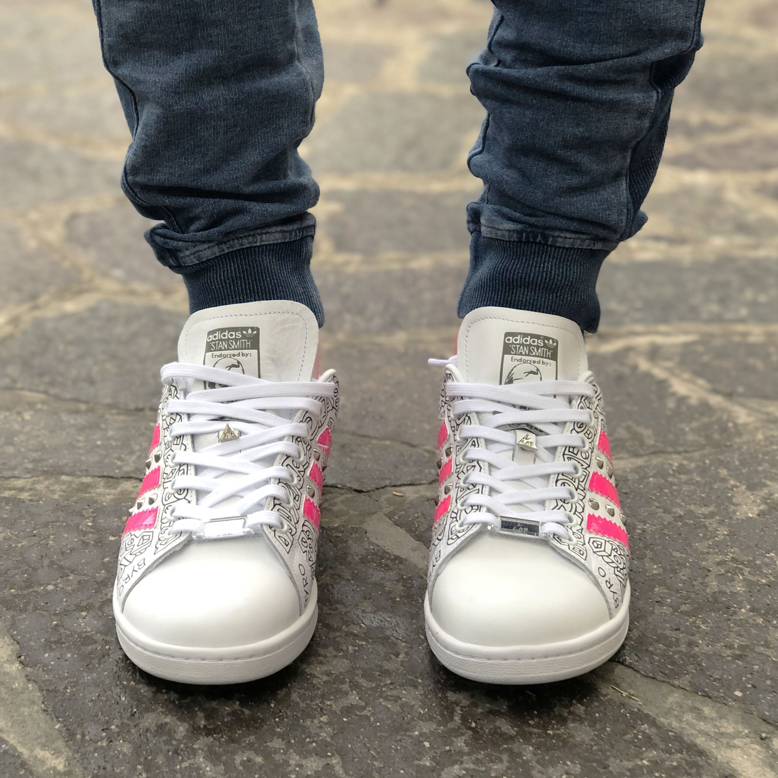 Adidas Stan Smith Personalizzate Byro Art Collection - Megan