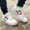 Nike Air Force One Custom Bandana Rossa - Vol 2