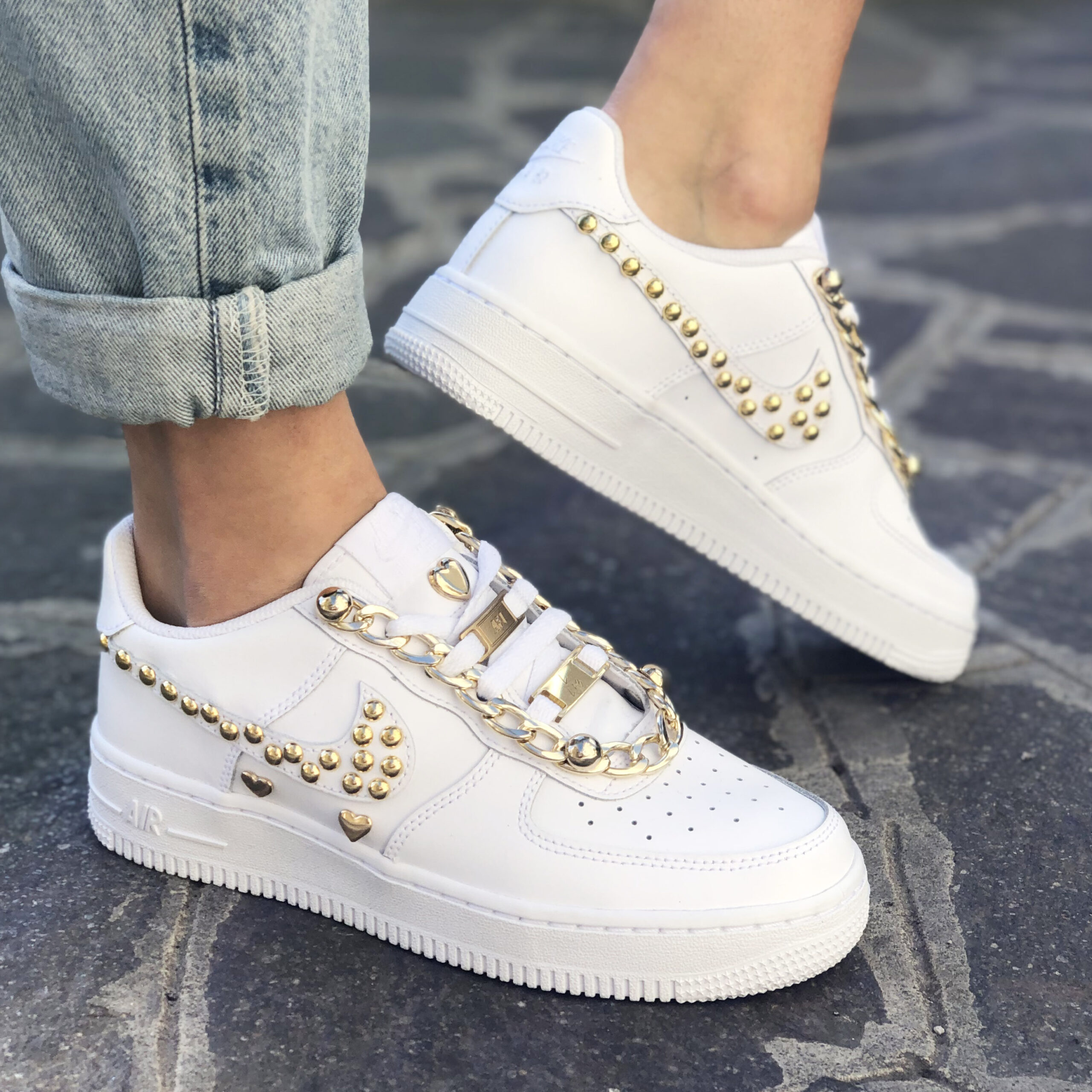 air force 1 donna oro