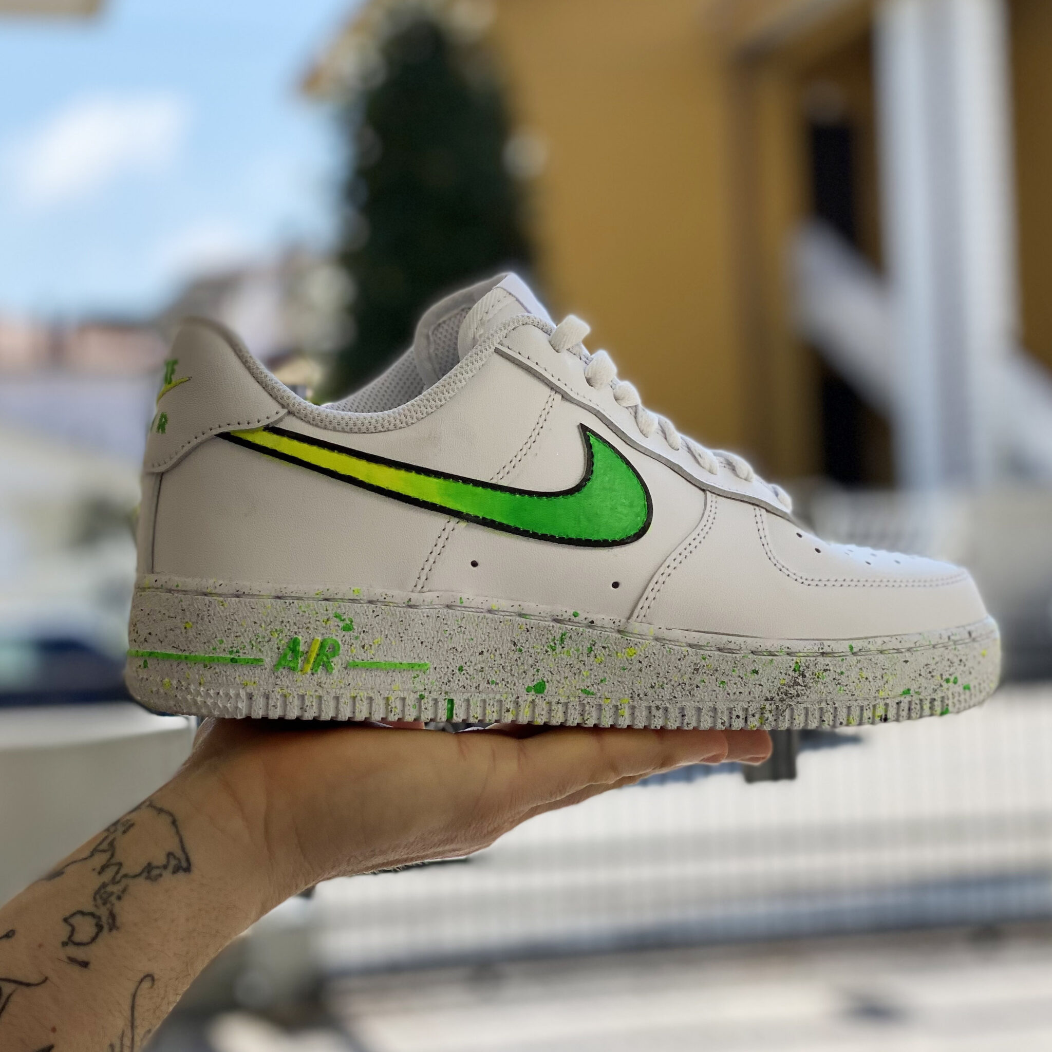air force 1 verde acqua TGS A.A