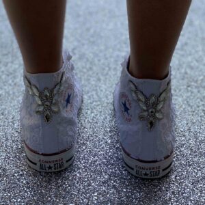 Converse All Star Personalizzate Sposa Aruen