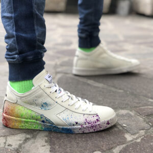 Diadora Personalizzate Game L Waxed Row Cut Splash