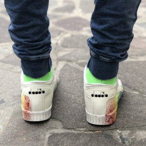 Diadora Personalizzate Game L Waxed Row Cut Splash