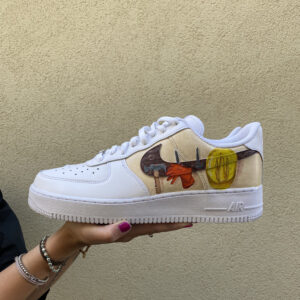 Nike Air Force One Custom Dipinte A Mano Muratore