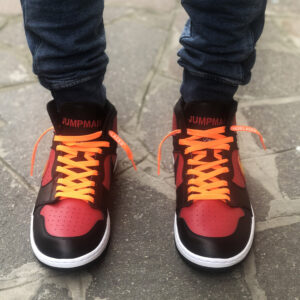 Nike Jordan Custom Swoosh Fire