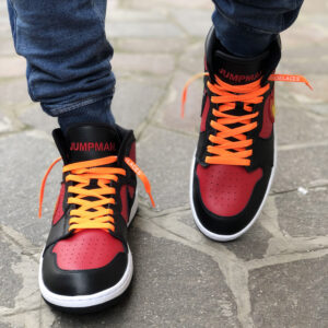Nike Jordan Custom Swoosh Fire