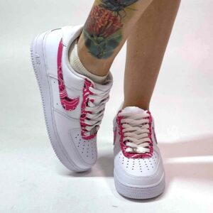 Nike Air Force One Custom Bandana Rosa