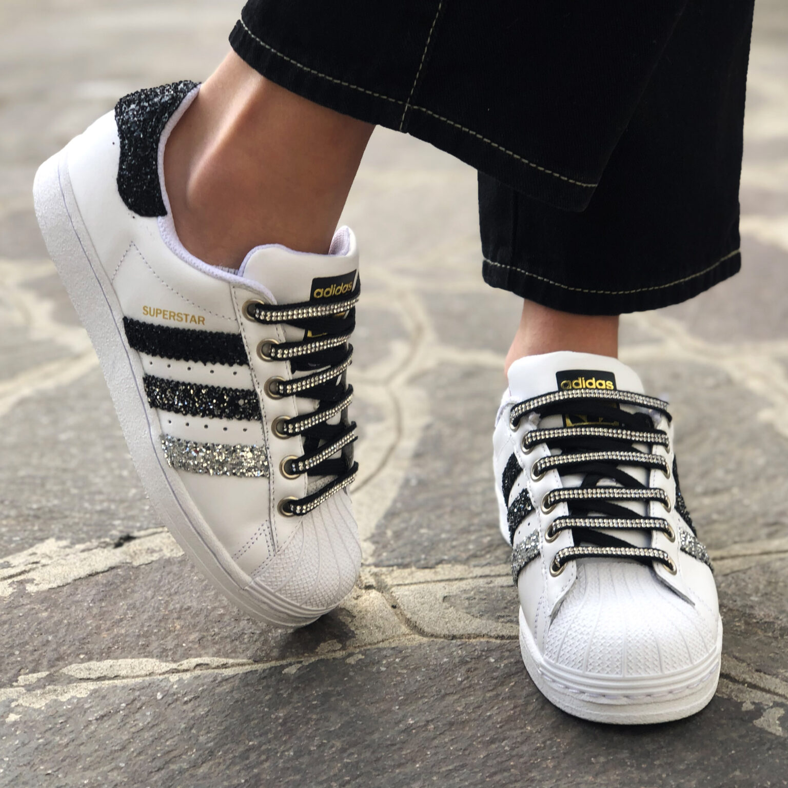 superstar adidas avec strass