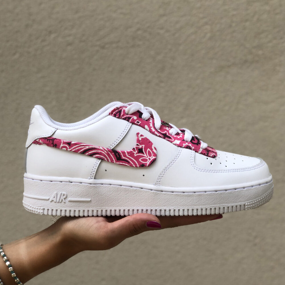 bandana air force 1 pink