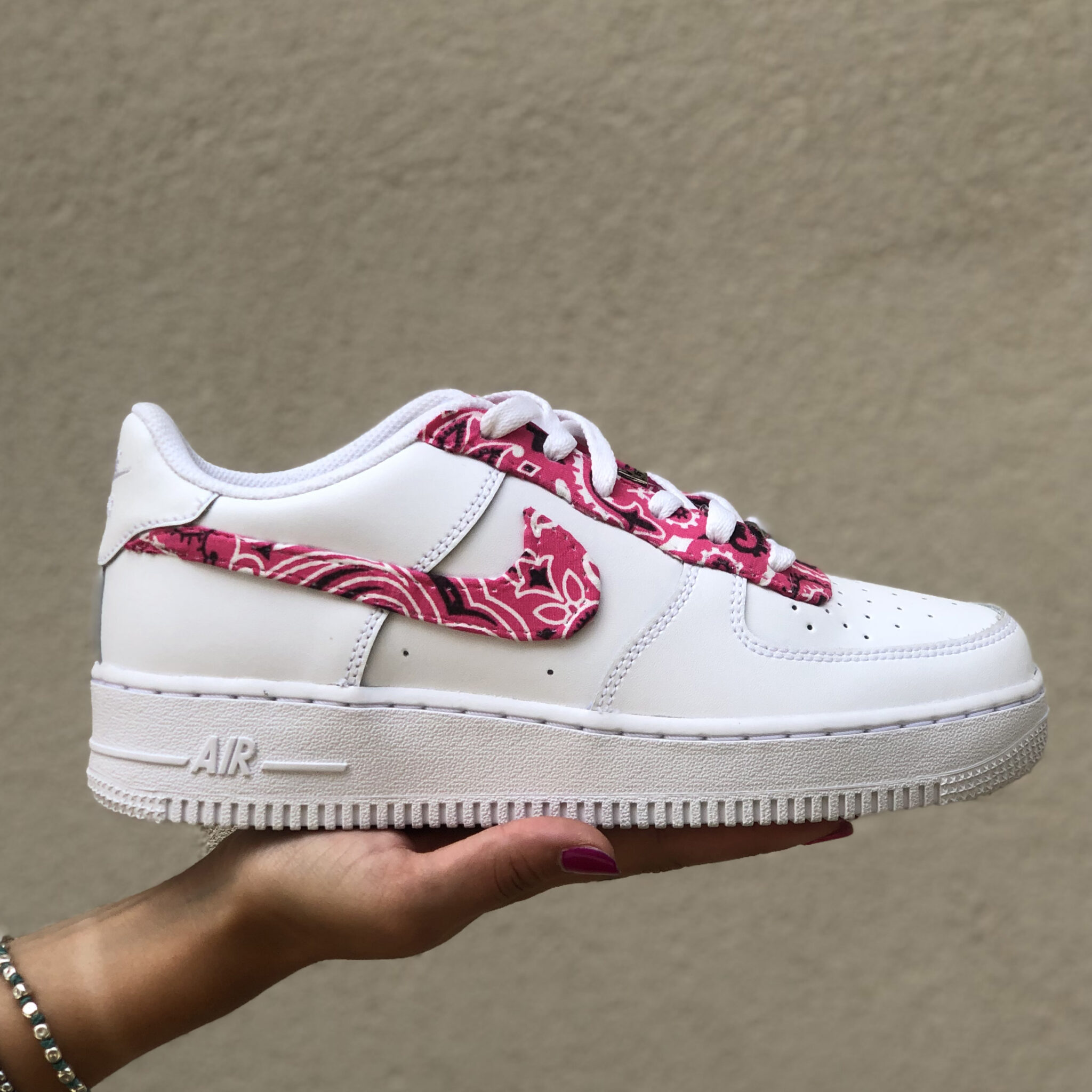 nike air force 1 bandana custom