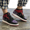 Nike Jordan 1 Custom Bandana Viola & Rossa