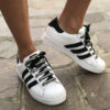 Adidas Superstar Personalizzate Glitter, Borchie & Lacci Strass - Eclipse Luxury 2