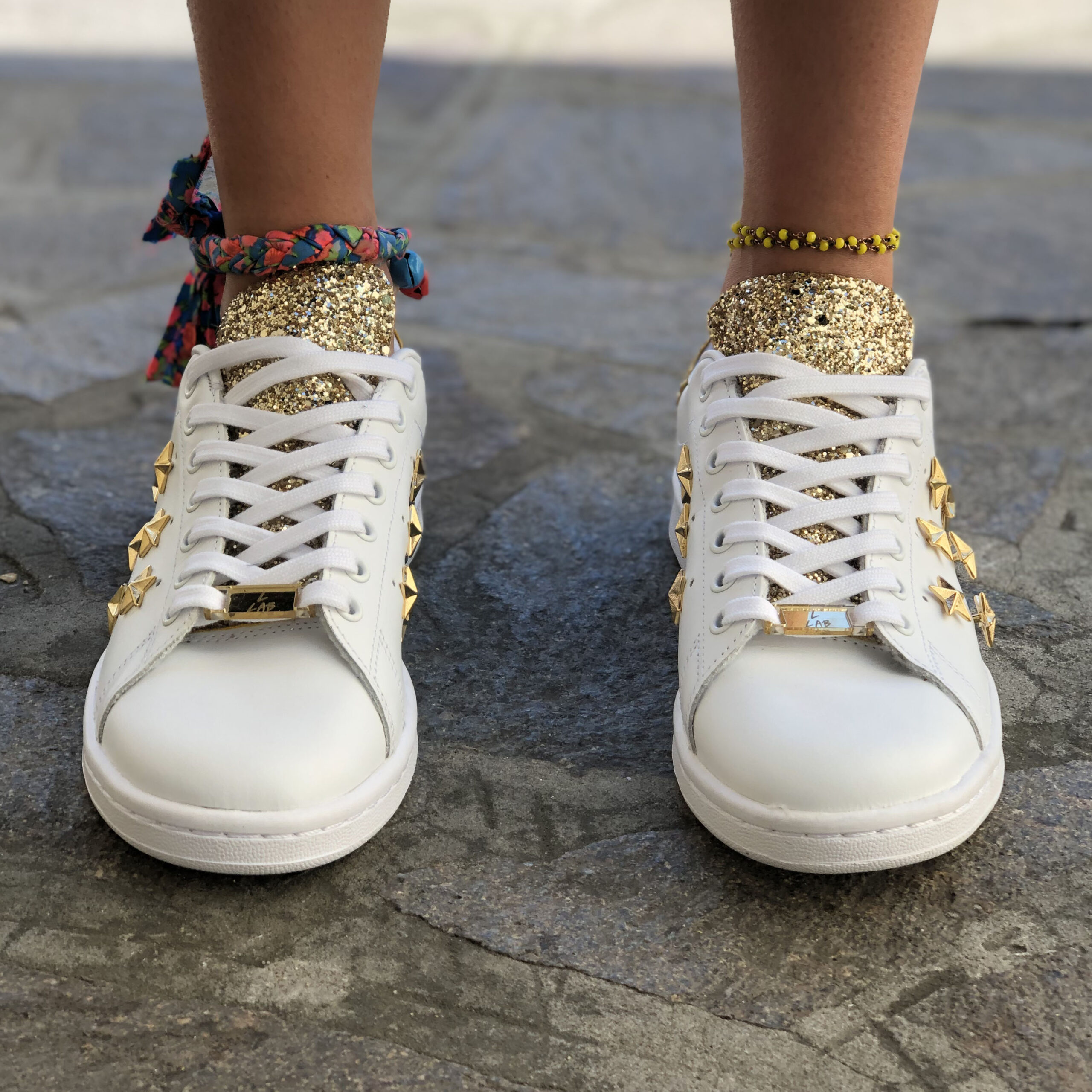 Stan smith glitter shop e borchie