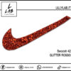 Swoosh 42 - Glitter Rosso