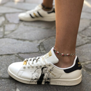 Adidas Stan Smith Personalizzate Dipinte A Mano Delia