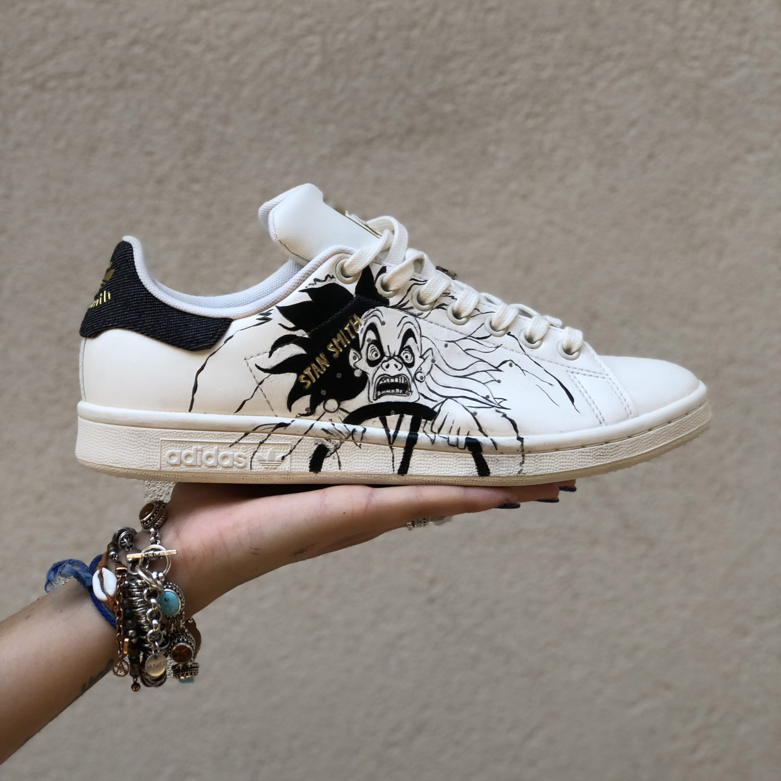 Adidas Stan Smith Personalizzate Delia LLAB Scarpe Personalizzate