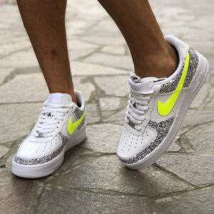 Nike Air Force One Custom Low Byro Art Collection - Rose