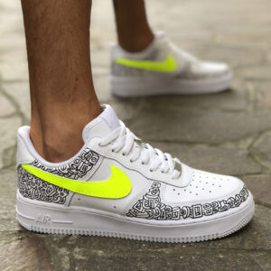 Nike Air Force One Custom Low Byro Art Collection - Rose