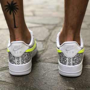 Nike Air Force One Custom Low Byro Art Collection - Rose