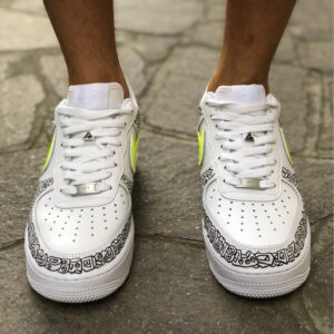 Nike Air Force One Custom Low Byro Art Collection - Rose