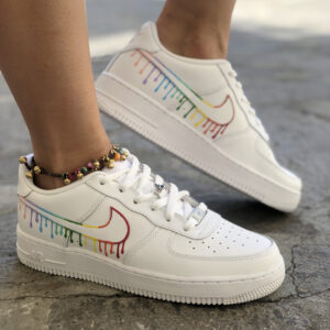air force 1 con scritte