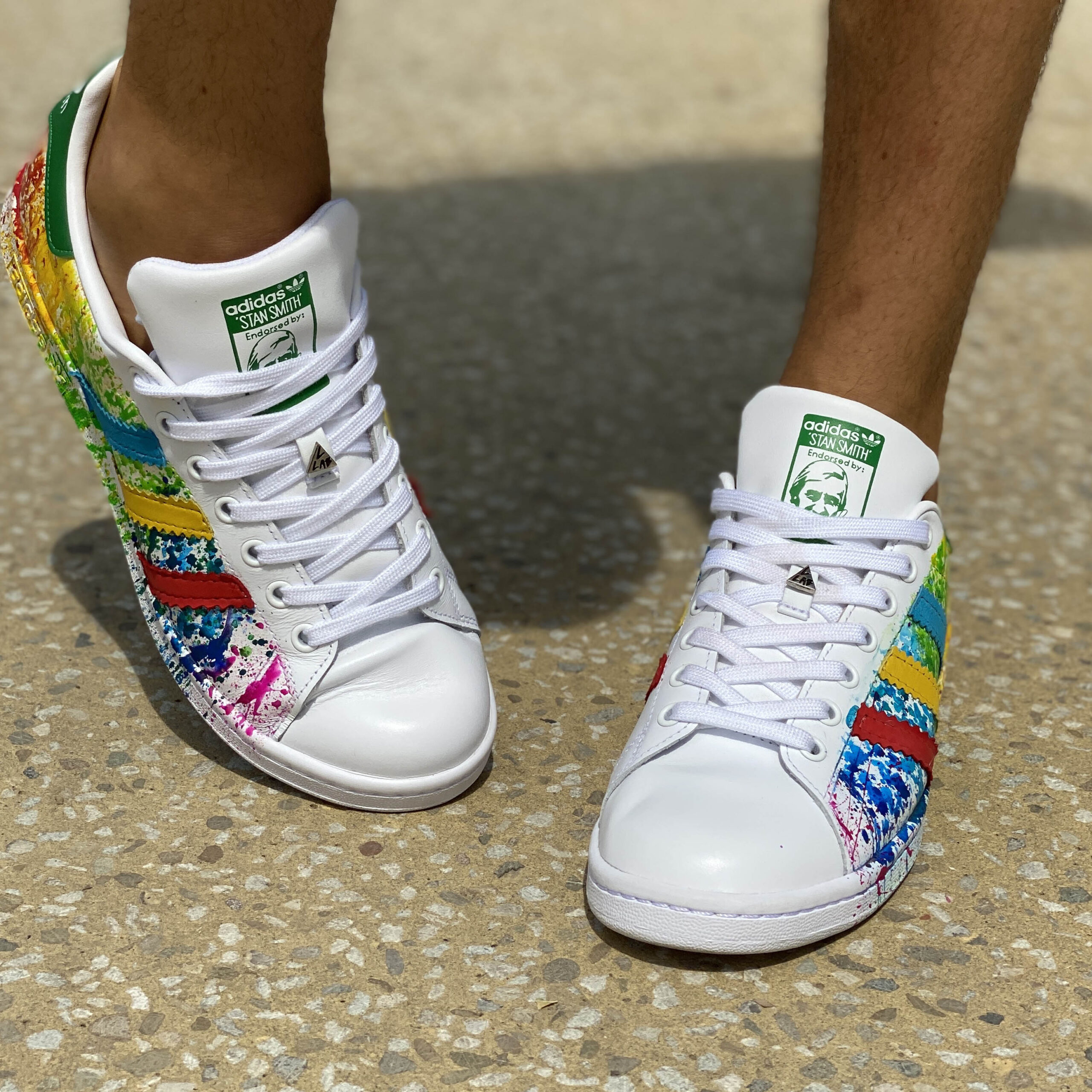 stan smith dipinte