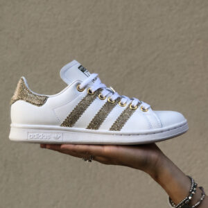 Adidas Stan Smith Personalizzate Lurex Oro