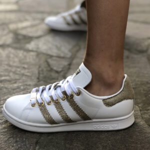 Adidas Stan Smith Personalizzate Lurex Oro