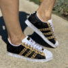 Adidas Superstar Personalizzate Camouflage, Pelle Oro e Borchie