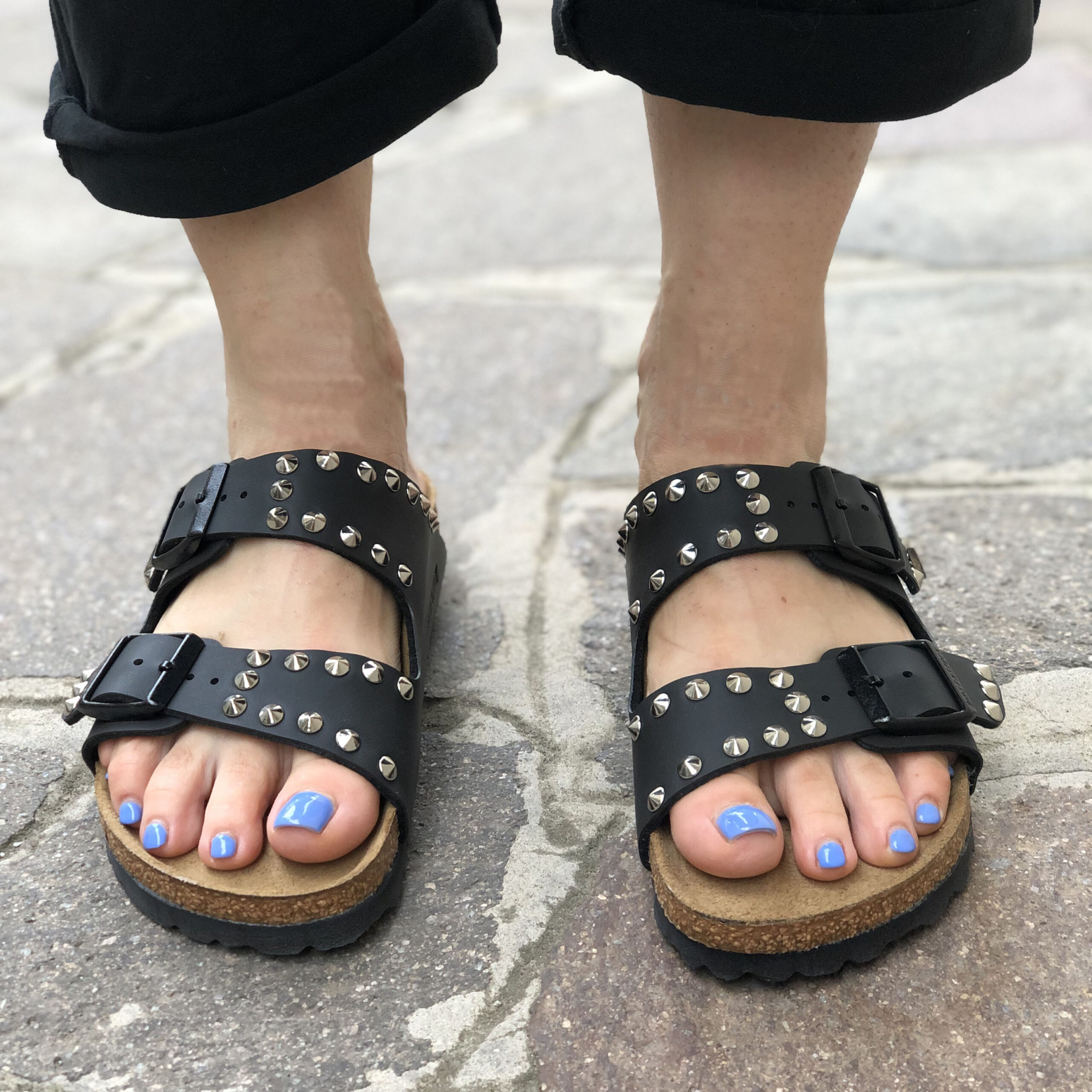 Birkenstock arizona hotsell con borchie
