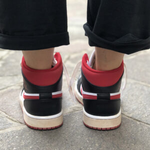 Nike Jordan 1 Custom Lacci e Suola Sporcati