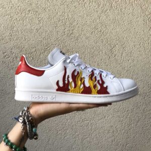 Adidas Stan Smith Personalizzate Cucite e Dipinte a Mano