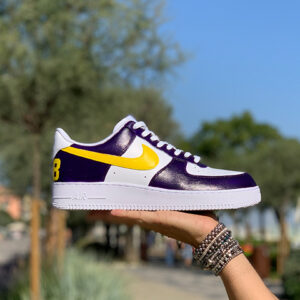Nike Air Force One Custom Dipinte A Mano Los Angeles