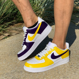 Nike Air Force One Custom Dipinte A Mano Los Angeles