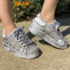 Adidas Superstar Bold Personalizzate Délavé e Bande e Laccetti in Strass