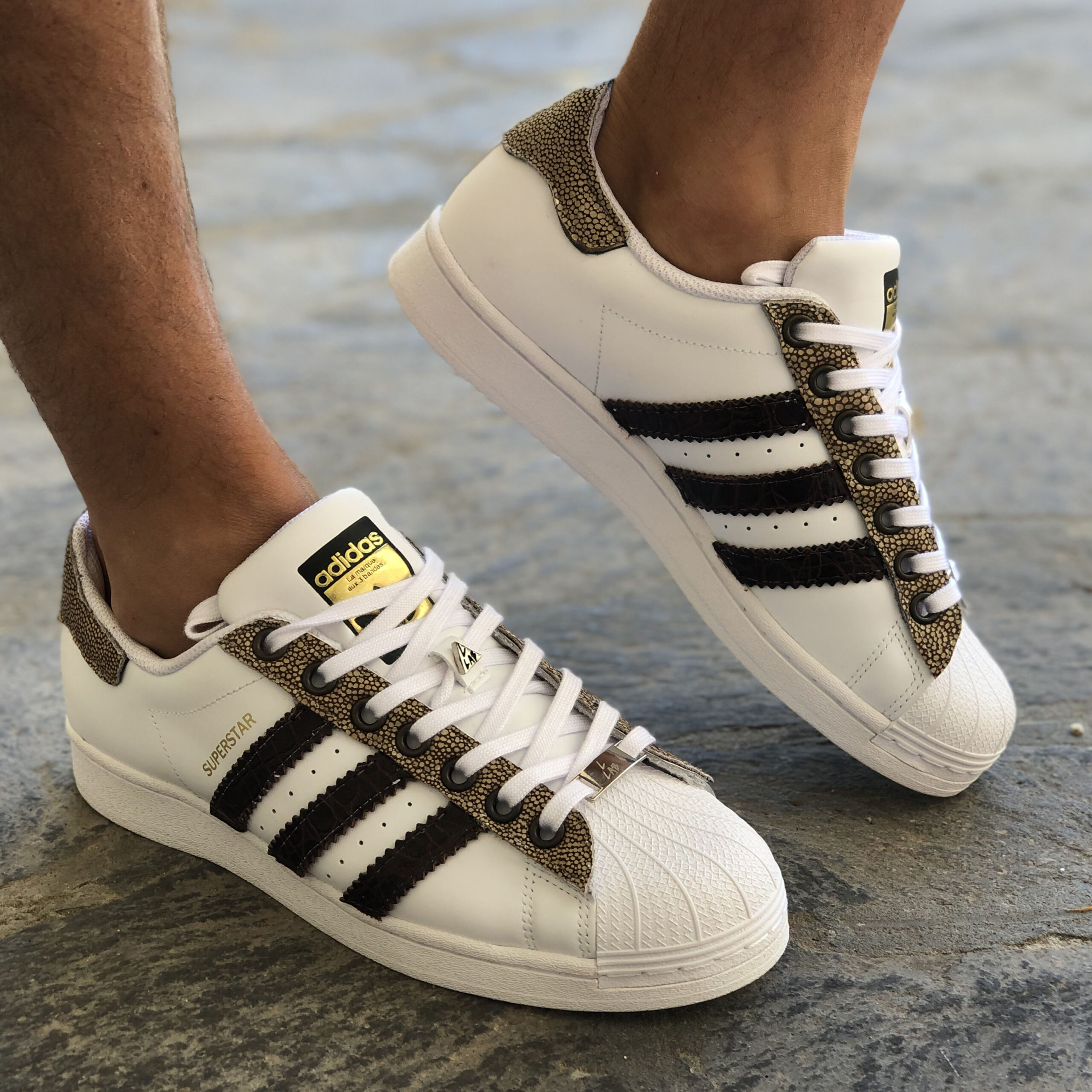 adidas superstar 3 bandes